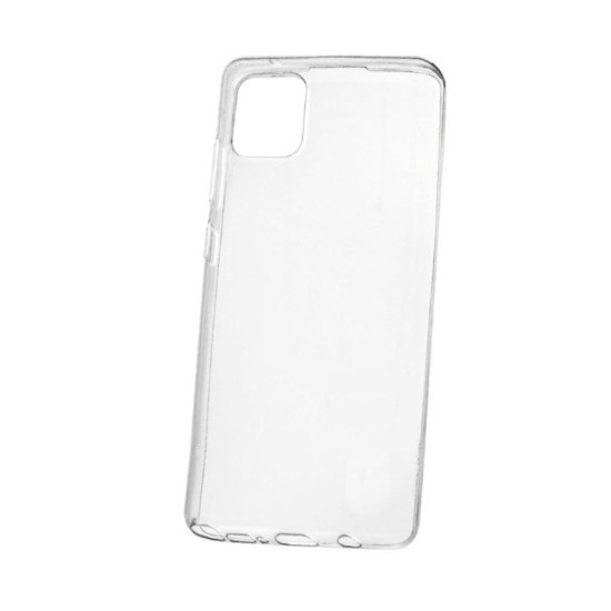 Soft Silicon Case for Samsung Galaxy Note 10 Lite/A81 Transparent